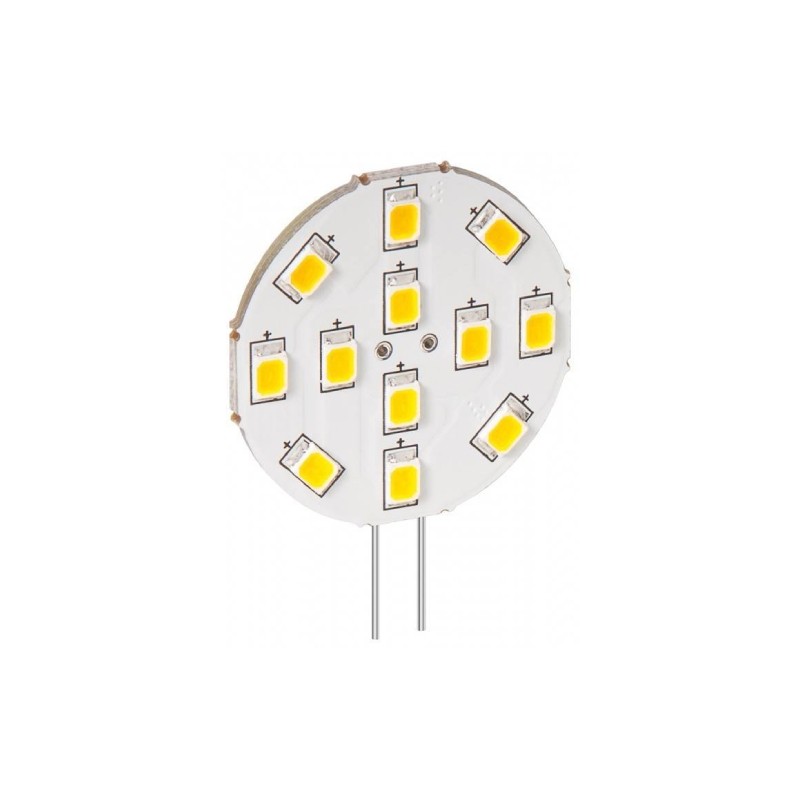 G4 LED lamp / inbouwspot rond - 2W wit