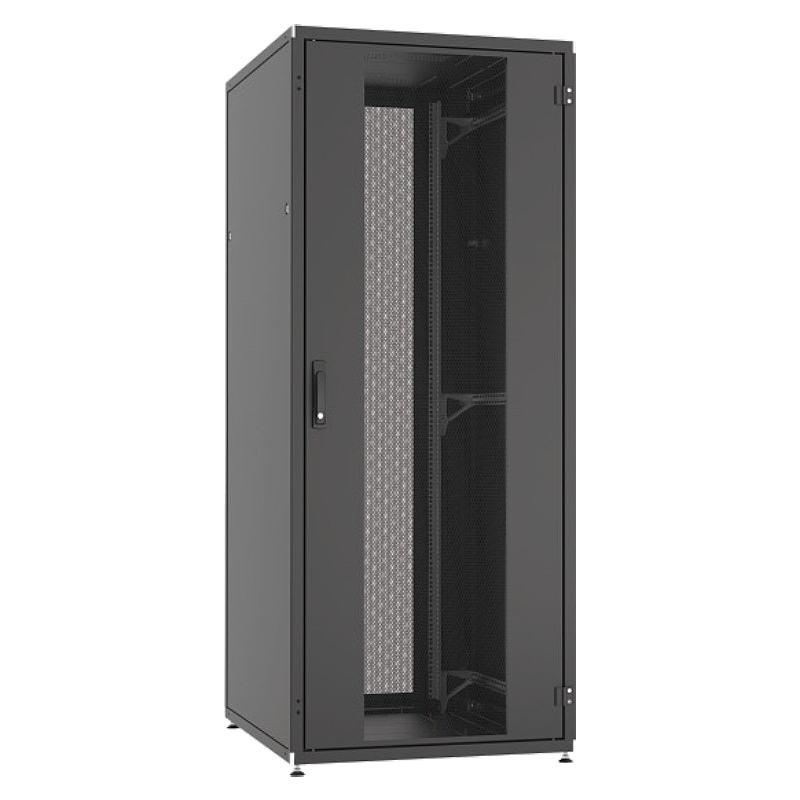 Serverkast 19"- 27U - 800 x 1200 mm - PRO-1-2 - Voorgemonteerd - Zwart