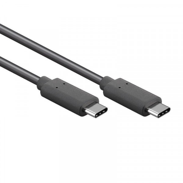 Oneffenheden Waterig cap USB C naar USB C kabel 3 meter - USB 3.1 gen1