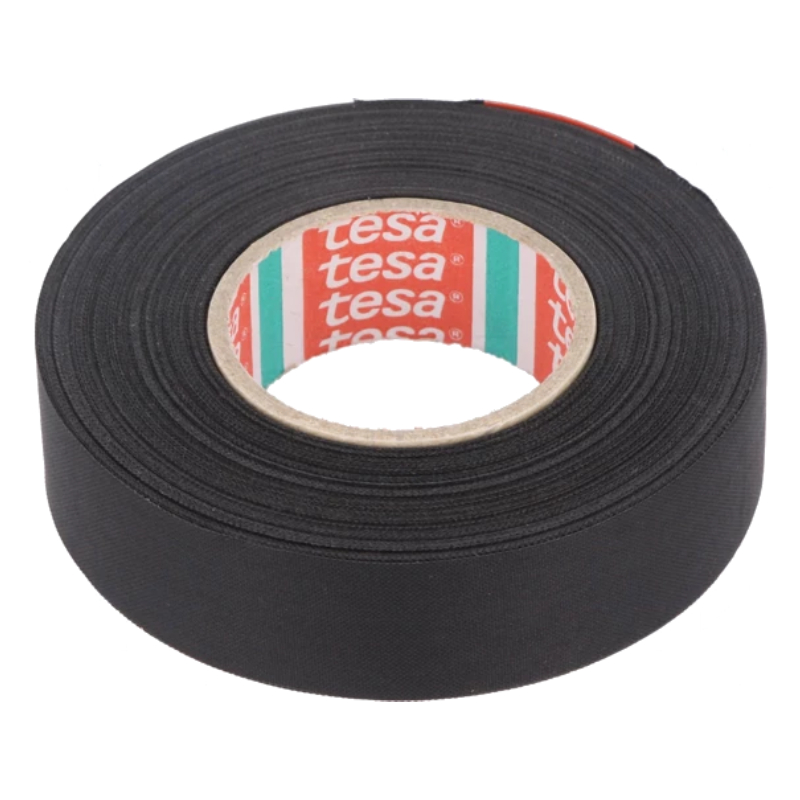 tesa Tesa 51025-00002-10 Textieltape Zwart (l x b) 25 m x 19 mm 1 stuk(s)