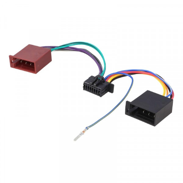 ISO kabel voor JVC en autoradio 16-pins 0,15