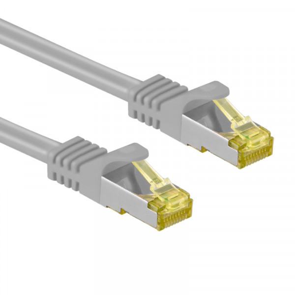 S/FTP CAT7 10 Gigabit Netwerkkabel - CU - 2 meter - Grijs