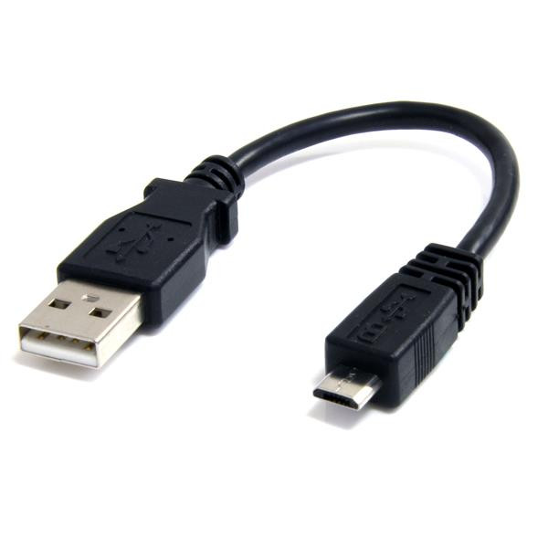 Kaal geest Alvast StarTech 15 cm Micro USB-kabel - A naar micro B
