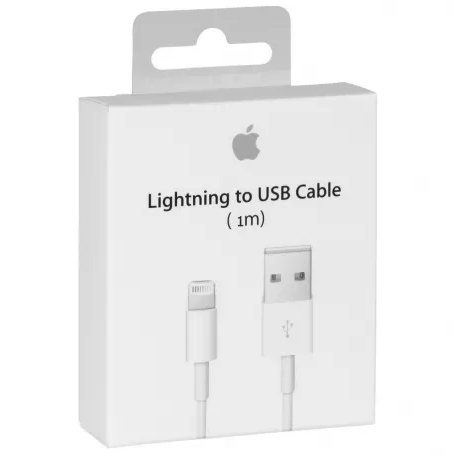 Goneryl Gronden Vouwen Originele Apple Lightning USB kabel 1m Wit MXLY2ZM/A - Shop