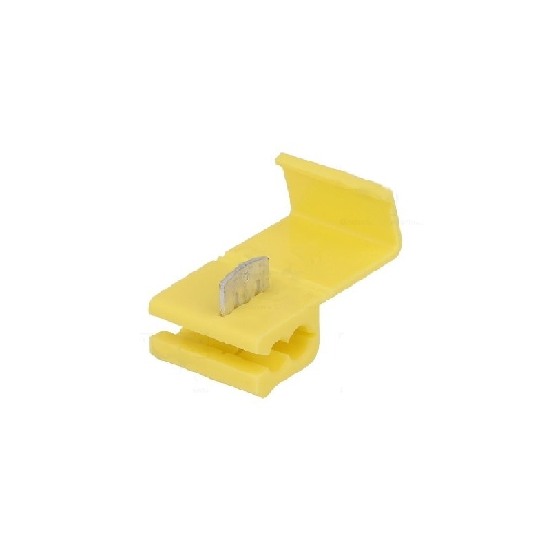 Snel connector kabeldiefje 4-6mm2 Geel