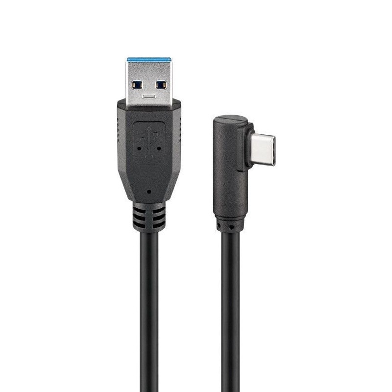 lenen Mm vernieuwen USB C naar USB A 3.0 haaks 2 Meter