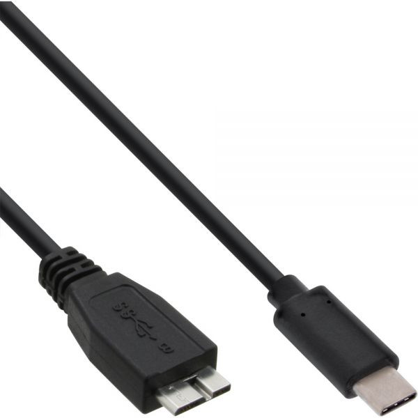 controller fluweel hoog USB C naar USB Micro B kabel 2 meter - USB 3.1