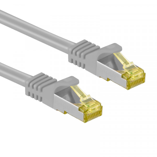 S/FTP CAT7 10 Gigabit Netwerkkabel - CU - 1,5 meter - Grijs