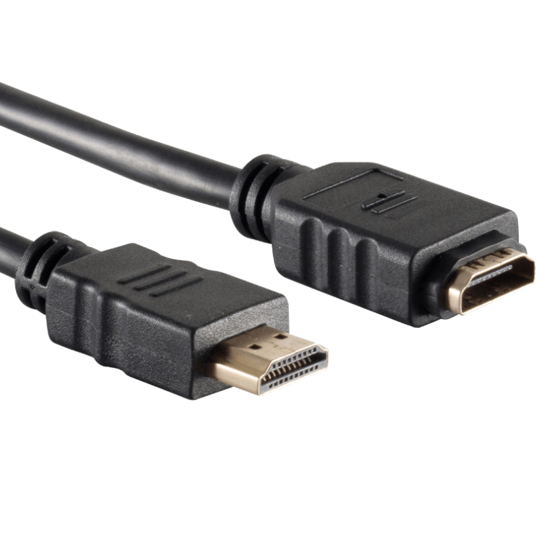 HDMI 2.0 Verlengkabel - 4K 60Hz - 2 meter - Zwart