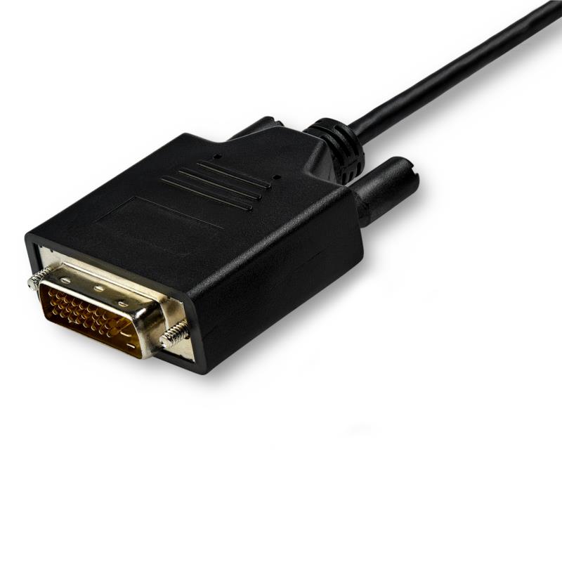 Startech Usb C Naar Dvi M M Kabel Meter Zwart