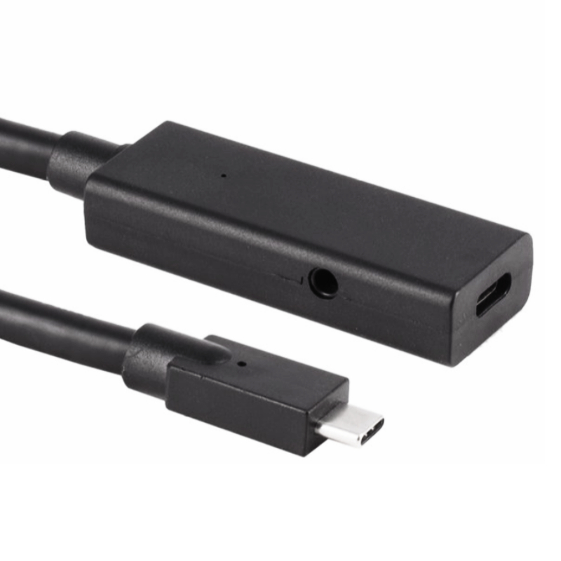 Actieve USB-C Verlengkabel - USB 3.2 Gen 2 - 3 meter - Zwart