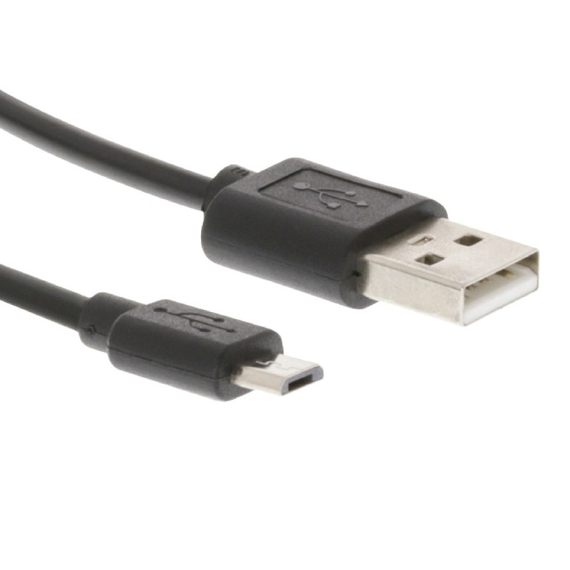 USB-Kabel | USB-A Male naar USB Micro-B Male | 480 Mbps | 0.5 m | 1 stuks - CCGP60500BK05