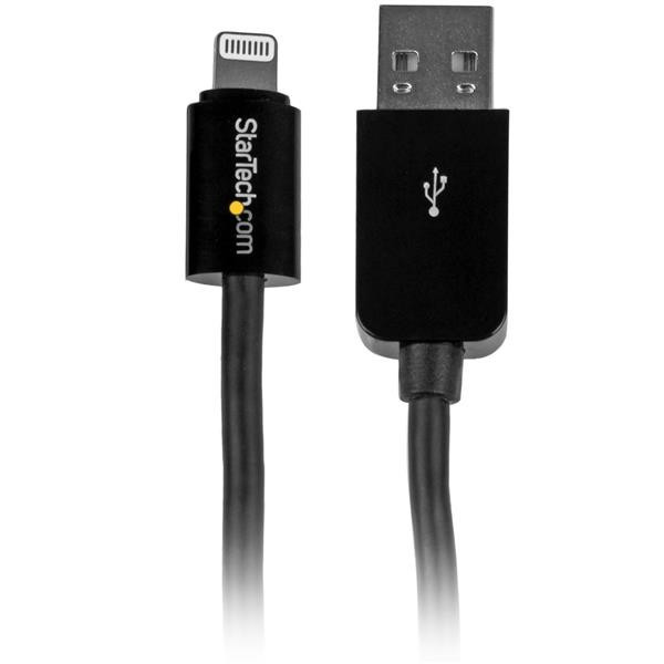 Bediening mogelijk Scheiden Wapenstilstand StarTech USB-A naar Lightning Kabel voor Apple - 3 meter - Zwart