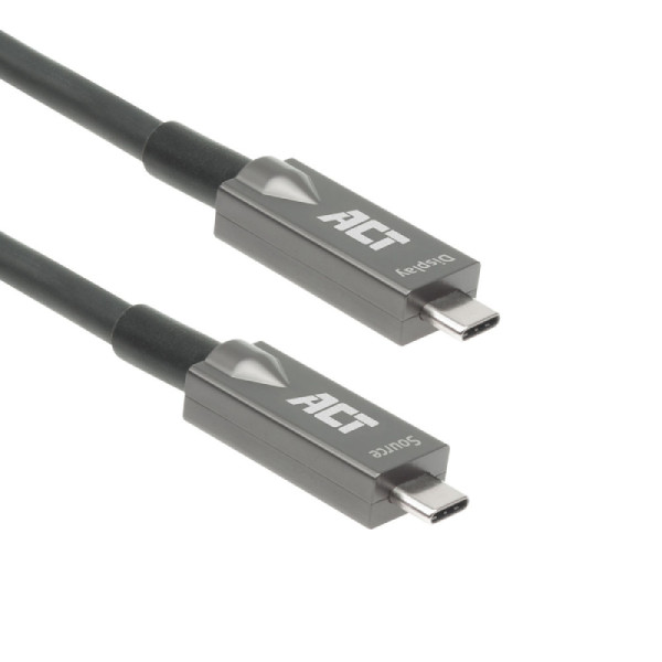 rechtop Uitputten leeg ACT Actieve USB-C Kabel - USB 3.2 Gen 2 - 7,5 meter - Zwart