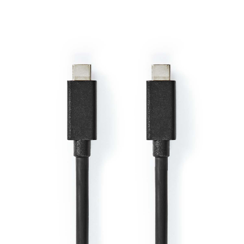 USB-Kabel | USB 3.2 Gen 1 | USB-C© Male | USB-C© Male | 4K@60Hz | 5 Gbps | Vernikkeld | 2.00 m |